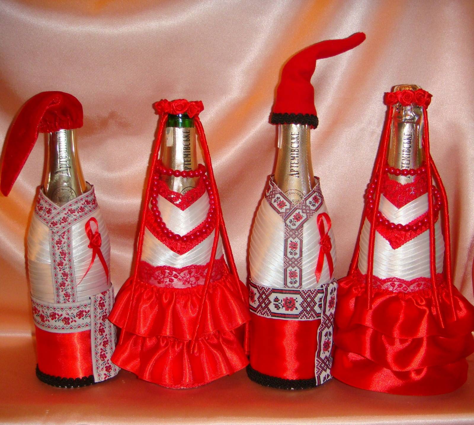 Чехлы,съёмные на бутылку «Украинцы»